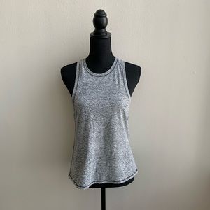 Lululemon Gray High Neck Tank